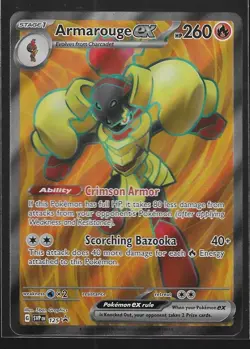 Armarouge EX 125 Black Star Promo Holo Pokemon Scarlet & Violet NM - Image 1
