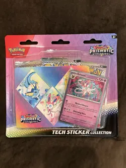 Pokemon Prismatic Evolutions Tech Sticker Collection ( Random Promo ) - Image 1