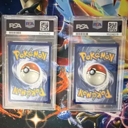 Pokemon Black Star Promo 2019 Mewtwo Holo SM214 Mew Holo SM215 PSA 8 Lot - Image 2