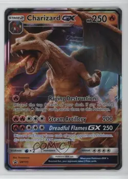 Charizard GX (Detective Pikachu Case File) Pokemon Sun & Moon Black Star Promo - Image 1