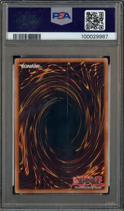 2005 Yu-Gi-Oh! Promo Forbidden Legacy #EN002 Dark Magician PSA 9 MINT - Image 2