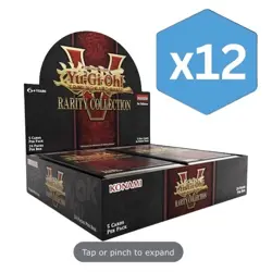 Yugioh Rarity Collection 5 Factory Sealed Case (12 Boxes) Brand New - Image 1