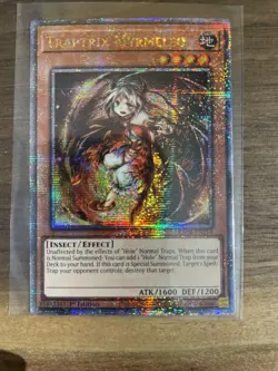 Traptrix Myrmeleo RA04-EN210 Quarter Century Secret Rare Yugioh 1st Edition Mint - Image 1