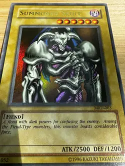 Summoned Skull MRD-003 Unlimited Holo Yu-Gi-Oh LP (2/3) - Image 2