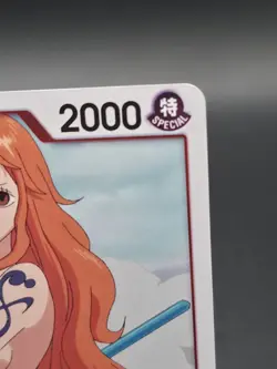 PRE-ERRATA Nami - OP01-016 Rare English NM- One Piece CCG - Image 2