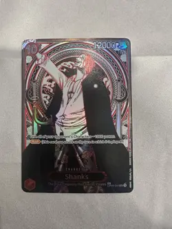 Shanks - OP09-004 (SP) (Silver) - Carrying On His Will (OP13) EN One Piece - Image 1