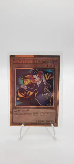 Yugioh Tour Guide From The Underworld MAGO-EN007 Gold Rare 1st Ed NM (EXVC ART) - Image 1