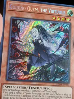 Guiding Quem the Virtuous RA04-EN043 - Secret Rare NM Yugioh - Image 3