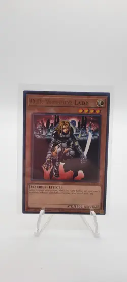 Yugioh D.D. Warrior Lady MAGO-EN110 Rare 1st Ed NM - Image 1