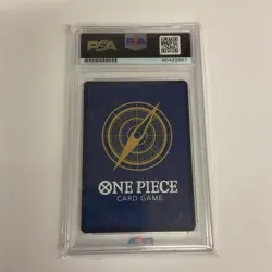 COLLEEN CLINKENBEARD SIGNED ONE PIECE MONKEY.D.LUFFY TRADING CARD PSA/DNA SLAB - Image 5