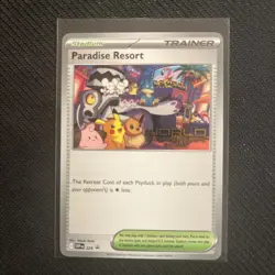 Paradise Resort 2025 World Championships ENGLISH Promo SVP 224 NM Pokemon Card - Image 1