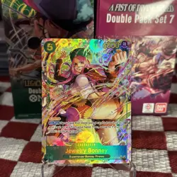 Jewelry Bonney - Alternate Art Alt Parallel One Piece Card Game • SEC • OP12-118 - Image 1
