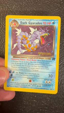 Prerelease Dark Gyarados 8/82 - Team Rocket Promo - Holo Pokemon Card - NM/LP+ - Image 2