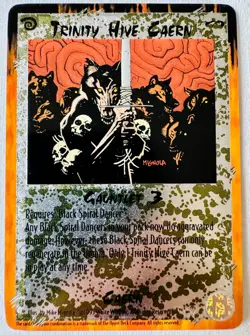 RAGE Apocalypse CCG: TRINITY HIVE CAERN ~ LIMITED ULTRA-RARE Card Game FOIL~MINT - Image 1