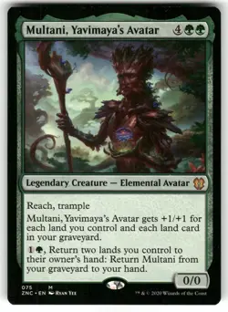 Multani, Yavimaya's Avatar 75 MTG Magic TCG Card M NM - Image 1