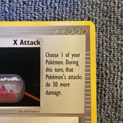 2006 Pokemon Next Quest Trading Figure Game X Attack Trainer 8/8 Card - Image 3