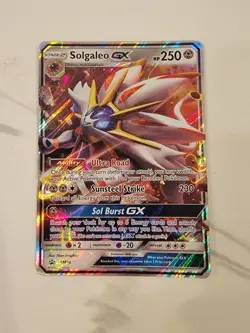 Pokemon TCG Card Solgaleo-GX SM16/251 SM Black Star Promos - Image 1