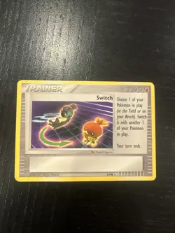 Pokemon Card - Switch Trainer 6/8 - Trading Figure Game - HP TCG - Image 1
