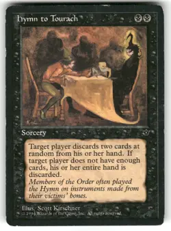 Hymn to Tourach (Kirschner) MTG Magic TCG Card C HP - Image 1