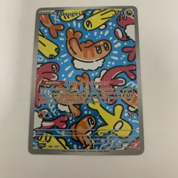 Pokemon TCG Tatsugiri Twilight Masquerade Illustration Rare Card 186/167 - Image 3