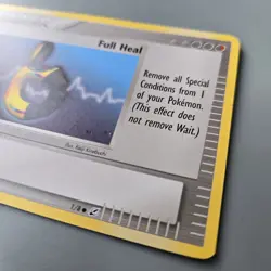 FULL HEAL Pokemon TFG 2006 Next Quest 1/8 Trading Figure Game Card LP/MP - Image 2