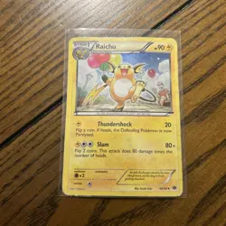 Raichu 40/99 Cosmos Holo Pokemon TCG Card Blister Exclusive BW Next Destinies MP - Image 1