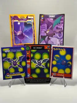 Pokemon Crobat Set of 5 - Crobat #169 Peru/NON-TCG Cards & Stickers - Image 1