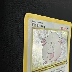 Pokemon Card Chansey 003/130 Base Set 2 Holo - Image 2