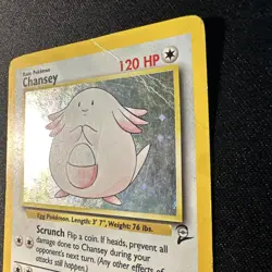 Pokemon Card Chansey 003/130 Base Set 2 Holo - Image 5