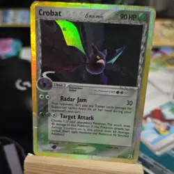 Pokemon Crobat Delta Species Holo Rare 90 HP 2/113 Stage 2 Card English - Image 1