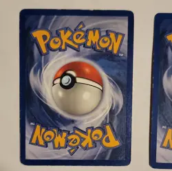 Pokemon TCG Base Set, Base Set 2 Hitmonchan Holo 7/102, 8/130 Card Lot 1999 - Image 5