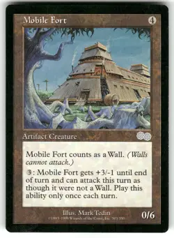 Mobile Fort 303 MTG Magic TCG Card U MP - Image 1