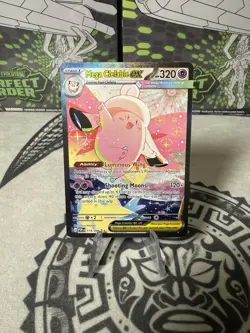 Nintendo Mega Clefable EX 119/088 Holo Full Art Pokemon TCG Card English - Image 1