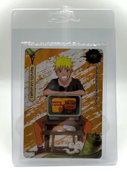 Naruto Uzumaki #NRSA-PR003 PSA Magazine Promo Card, Factory Sealed, NM+ - Image 1