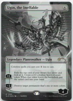 Ugin, the Ineffable (Borderless) *Foil* SLD 1243 NM - Image 1