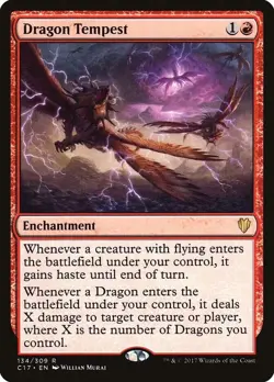 3x Dragon Tempest - Commander 2017 (C17) SP - Image 1