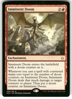 Imminent Doom 98 MTG Magic TCG Card R NM - Image 1