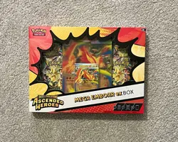Pokemon TCG - Mega Evolution Ascended Heroes Mega Emboar EX Box Sealed - Image 1