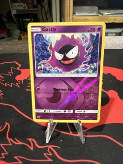 Gastly Common Reverse Holo SM - Crimson Invasion 36/111 NM Pokemon TCG - Image 1