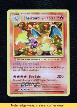 Charizard Holo Pokemon XY Evolutions 20th Anniversary #11 READ - Image 1