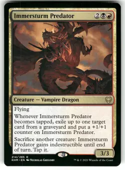 Immersturm Predator 214 MTG Magic TCG Card R NM - Image 1