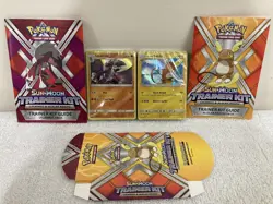 Pokemon Tcg Sun And Moon Trainer Kit Lycanroc & Alolan Raichu: 2 X 30-Card Decks - Image 1