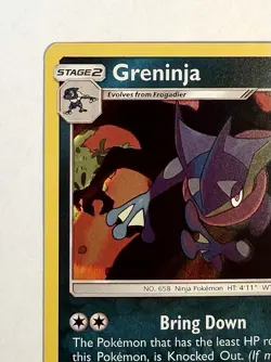Greninja - 117/214 - SM Unbroken Bonds Holo Rare Pokemon Card - NM - Image 4