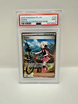 Dawn 129/094 SIR PSA 9 Phantasmal Flames Holo Pokemon - Image 1