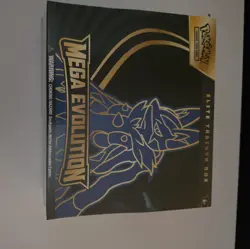 New Pokemon TCG: Mega Evolution Factory Sealed ETB Lucario - Image 1