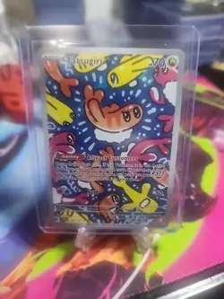 Pokemon TCG Tatsugiri Twilight Masquerade Illustration Rare Card 186/167 - NM - Image 1