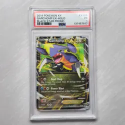 POP 2 PSA 1 2014 Pokemon Garchomp EX holo XY09 Black Star Promo - Image 1