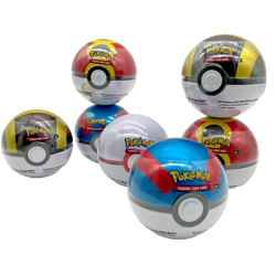 Lot of (7) Pokemon TCG Poke Ball Tins SEALED/NEW CODE E25 - Image 1