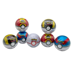 Lot of (7) Pokemon TCG Poke Ball Tins SEALED/NEW CODE E25 - Image 2