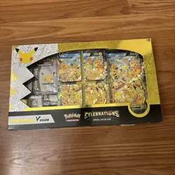 Pokemon Celebrations 25th Anniversary Pikachu V-union Special Collection Sealed - Image 1